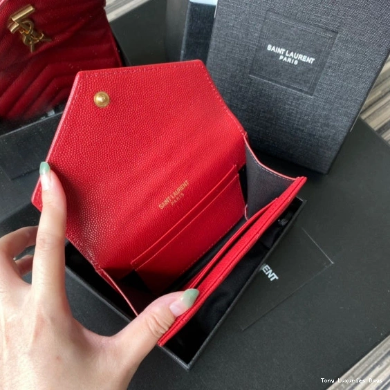 Tony Luxuries ENVELOPE WALLET YSL SMALL MONOGRAM IN 0717